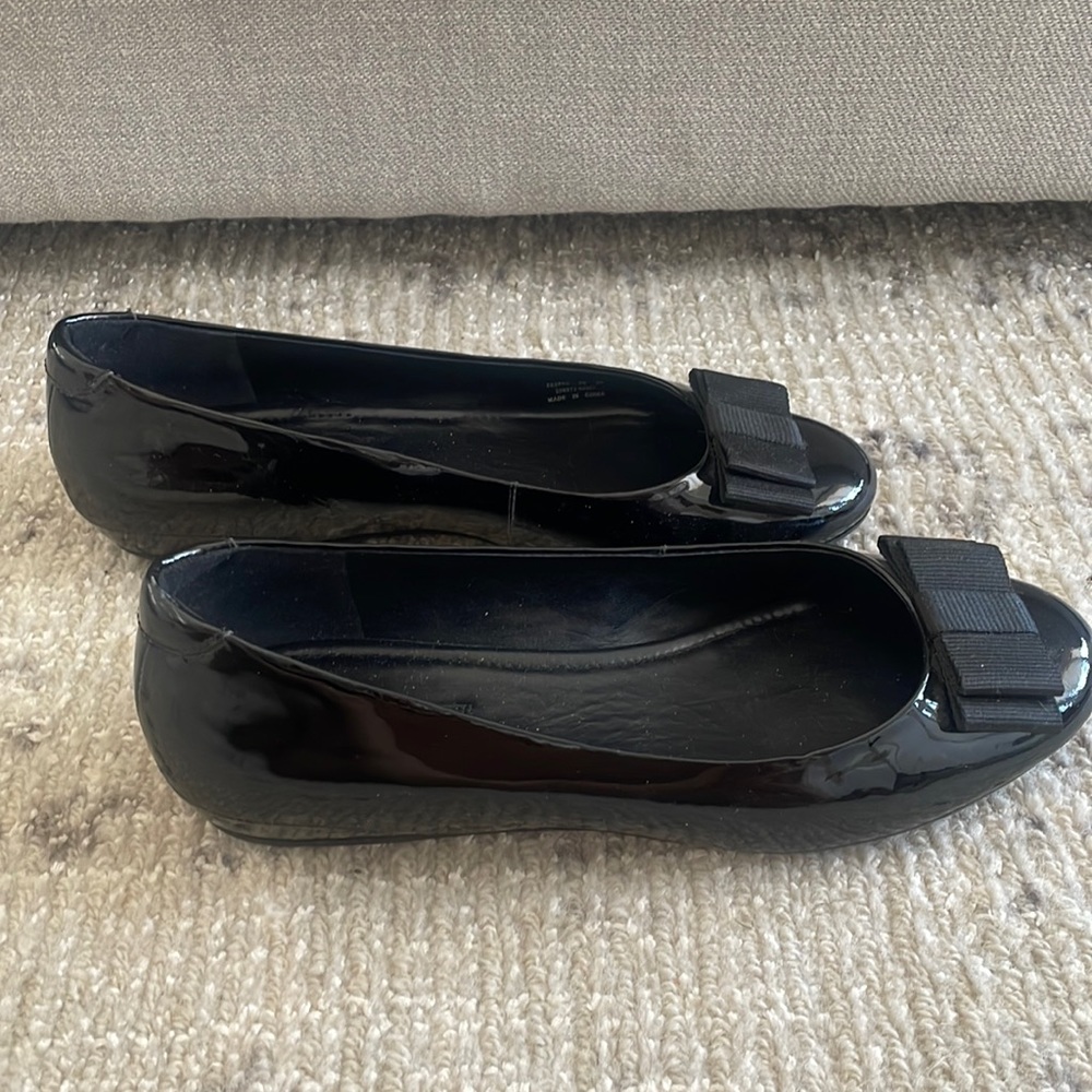 Ecco Patent Leather Flats